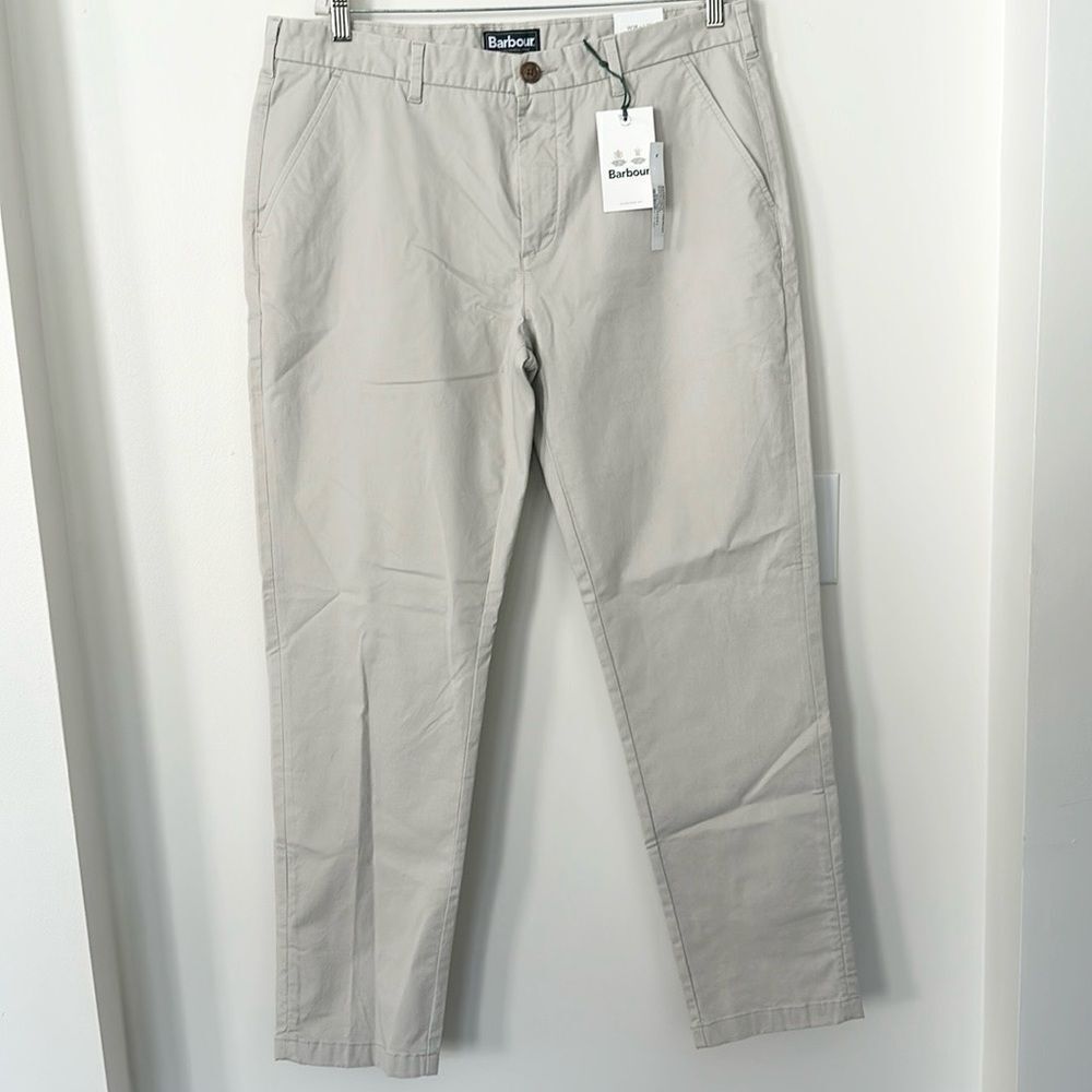 Barbour Neuston Essential Chino Pants 38/32 (Mist)